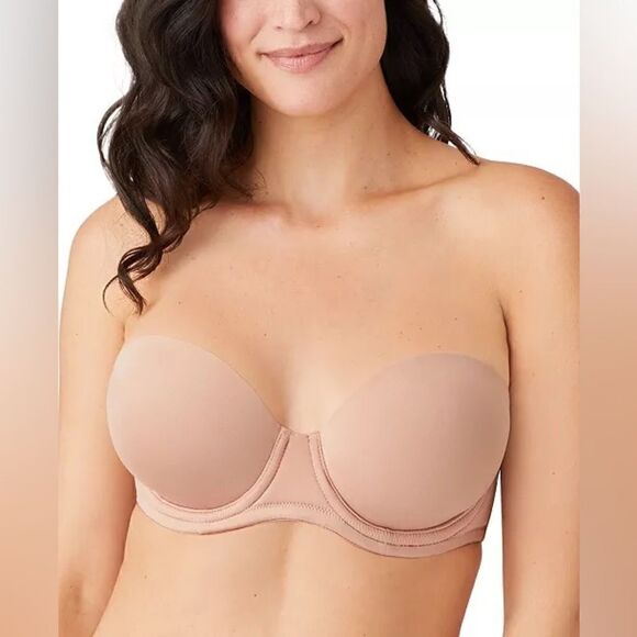 WACOAL
Red Carpet Full Figure Underwire Strapless Bra 854119 - Picture 1 of 6